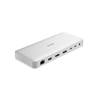 D-Link DUF-901 Docking Station USB4 9-in-1 - Hub USB-C con Doppio Display 8K, 40Gbps, LAN 2.5GbE, PD 100W, USB 3.1, USB-C, DisplayPort, Compatibile con Mac e Windows