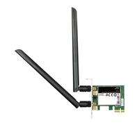 D-Link DWA-582 Adattatore Wireless AC1200, Dual Band, PCI Express, Nero