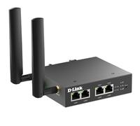 D-Link DWM-314-TP/E Router Modem PoE Multi-Connect 4G | LTE Cat.4 Industriale, Porte Dual PoE+, Switch Ethernet 4 Porte, Sicurezza VPN, Resistenza Estrema, Montaggio DIN-Rail