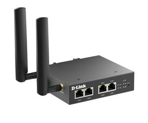 D-Link DWM-314-TP/E Router Modem PoE Multi-Connect 4G | LTE Cat.4 Industriale, Porte Dual PoE+, Switch Ethernet 4 Porte, Sicurezza VPN, Resistenza Estrema, Montaggio DIN-Rail