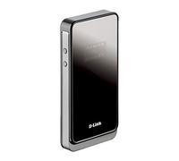 D-Link DWR-730 Router Portatile 3G, Batteria Ricaricabile da 2000 mAh, Modem HSPA+ Integrato Fino a 21.6 Mbps, Nero/Antracite