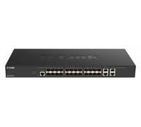 D-Link DXS-1210-28S switch di rete Gestito L2/L3 10G Ethernet [100/1000/10000] 1U Nero (24 X 10G SFP+ Ports & 4 X 10G Base-T Po NEW