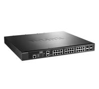 D-Link DXS-3400-24TC switch di rete Gestito L3 Gigabit Ethernet (10/100/1000) Nero