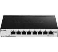 D-Link EasySmart Switch DGS-1100-08P - Switch - gestito - 8 x 10/100/1000 (PoE) - Desktop - PoE