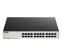 D-Link GO-SW-24G Non gestito L2 Gigabit Ethernet (10/100/1000) 1U Nero