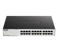 D-Link GO-SW-24G Non gestito L2 Gigabit Ethernet (10/100/1000) 1U Nero