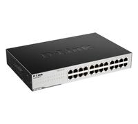D-Link GO-SW-24G Switch Gigabit 10/100/1000 Mbps, Plug&Play, 24 Porte, Nero