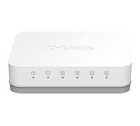 D-Link GO-SW-5G Switch 5 Porte Gigabit, Serie Dlinkgo, Bianco