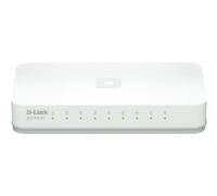 D-Link GO-SW-8E/E switch di rete Non gestito Fast Ethernet (10/100) Bianco