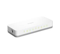 D Link GO SW 8E Switch Desktop Fast Ethernet 10/100Mbps RJ45 Plug & Play 8 Porte