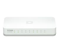 D-Link GO-SW-8E switch di rete Non gestito Fast Ethernet (10/100) Bianco