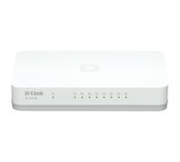 D-Link GO-SW-8GE switch di rete Gigabit Ethernet 10/100/1000 Nero (GO 8-PORT GIGABIT EASY - DESKTOP SWITCH)