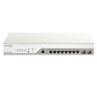 D-Link Nuclias Cloud-Managed DBS-2000-10MP - Switch - Smart - 8 X 10/100/1000 (P