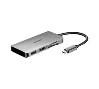D-LINK HUB USB-C 6-IN-1 CON HDMI, LETTORE CARD E POWER DELIVERY 60W, USCITE: HDMI x1, USB 3.0 x2, USB-C x1, SD x1, TF x1, HDMI FINO A 4K, PLUG AND PLAY Quantita min. 1