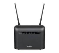 D-Link AC1200 router wireless Gigabit Ethernet Dual-band (2.4 GHz/5 GHz) 4G Nero