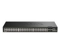 D-Link SmartPro DGS-1530-52 - Switch - Smart - 48 X 10/100/1000 + 4 X 10 Gigabit