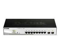 Switch D-Link Gigabit Ethernet POE 65W SFP a 2 porte DGS-1210-10p/E