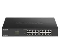 D-Link DGS-1100-16V2 Smart Switch Gestito, 16 Porte Gigabit, Supporto VLAN, Funzionalità Layer 2, QoS, 802.3az EEE, Senza Ventole