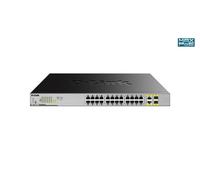 D-LINK DGS1026MP - Switch, 26 porte, Gigabit Ethernet, PoE+, 2 RJ45/SFP