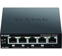 D-Link DES-1005P Non gestito L2 Fast Ethernet (10/100) Supporto Power over Ethernet (PoE) Nero