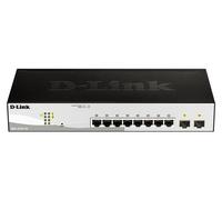 D-Link DGS-1210-10 switch di rete Gestito L2 Gigabit Ethernet (10/100/1000) 1U Nero, Grigio