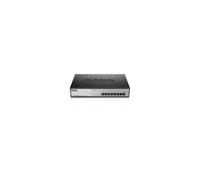 D-Link DGS-1008MP switch di rete Non gestito Gigabit Ethernet (10/100/1000) Supporto Power over Ethernet (PoE) 1U Nero