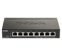 D-LINK DGS118PV2 - Switch, 8-Port, Gigabit Ethernet, PoE+