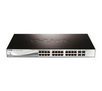 D-LINK - Switch DGS-1210-28P 24 Porte Ethernet PoE 4 porte SFP Smart Managed