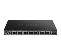 D-LINK DGS152XMP - Switch, 52 porte, Gigabit Ethernet, PoE+, 4 SFP+