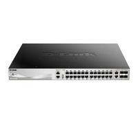 D-Link DGS-3130-30PS switch di rete Gestito L3 Gigabit Ethernet (10/100/1000) Supporto Power over Ethernet (PoE) Nero, Grigio