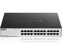 D-Link GO-SW-24G Non gestito L2 Gigabit Ethernet (10/100/1000) 1U Nero