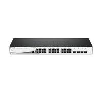 D-Link switch di rete Gestito L2 Gigabit Ethernet 24 porte 1U Nero