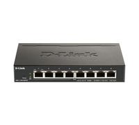 D-Link Switch Gigabit PoE Gestito L2/L3 8 Porte Nero