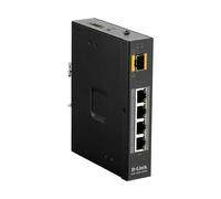 D-LINK 100G5PSW - Switch, 4 porte, Gigabit Ethernet, PoE, 1 SFP