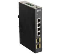 D-LINK DIS100G6S - Switch, 6-Port, Gigabit Ethernet, SFP