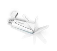 D-Link AX18U AX1800 Chiavetta Wi-Fi 6 per PC, Adattatore USB, MU-MIMO, Wireless Dual Band, Antenne Pieghevoli, WPA3, USB 3.0, Compatibile con Windows 11/10