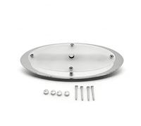 D-lite Plafoniera LED 12v per Camper, Luce Calda 3000K, Ovale 25X11CM | Illuminazione Interna con Interruttore, con Luce Blu, Lampada da Soffitto per Furgone Caravan Roulotte