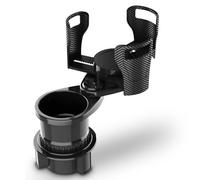 D-Lumina Car Cup Holder Expander, Multifunctional 2 in 1 Car Cup Holder Extender Adapter with Adjustable Base, Compatible with All Types of Water Bottles and Drinks Cups.