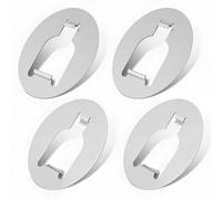 D-Lumina Clip di fissaggio per luci di posizione laterali per parafango doppio per modelli 1999-2010 F250 F350 F450 F550 Super Duty Dually Bed Fender, ricambio per F81Z-15A436-AA, confezione da 4