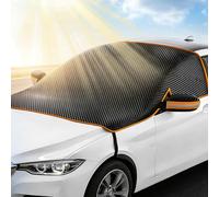 D-Lumina Copertura per Parabrezza Auto,Copri Parasole Auto,Parasole per Parabrezza,Blocca i Raggi UV in Estate,rotezione da Neve e Gelo,Resistente Ispessita Protettiva,260x120cm