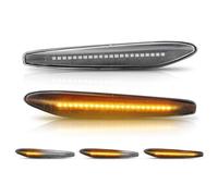 D-Lumina Dinamico Segnale di Girata Luce LED,Lato Ala Retrovisore,Compatibile con Alfa Romeo 159/Compatibile con Sportwagon 159/Compatibile con Boera/Compatibile con Spider typ 939 (Trasparente)