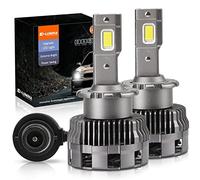 D-Lumina Lampadina D2S LED D2R D2C, 70W 16000LM 6500K, kit di Conversione Luci di Ricambio per Fari Anabbaglianti, Plug and Play a Original HID Ballat, Confezione da 2
