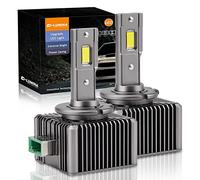 D-Lumina Lampadina D3S LED D3R D3C, 70W 16000LM 6500K,Kit di Conversione Luci di Ricambio per Fari Anabbaglianti,Plug and Play a Original HID Ballat,Confezione da 2