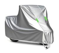 D-Lumina Telo coprimoto impermeabile per moto, in poliestere 210D, antifurto, universale, per la maggior parte delle moto, scooter, vespa, ecc., 265 x 105 x 125 cm, XXL
