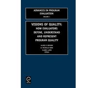 D.M. Hinn Visions of Quality (Copertina rigida) Advances in Program Evaluation