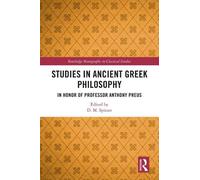 D. M. Spitzer Studies in Ancient Greek Philosophy (Tascabile)