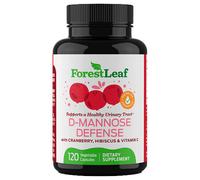 D-Mannosio 1000Mg Difesa Mirtillo Ibisco Vitamina C 120 Caps Foglia Di Bosco