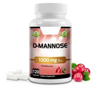 Now Foods D-Mannosio con mirtillo rosso, 90 capsule