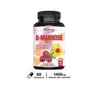 D-Mannosio 1400mg - Ibisco & Mirtillo Rosso - Pulizia Delle Vie Urinarie