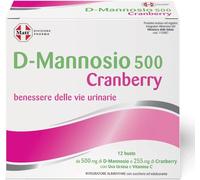 ; D-Mannosio 500 Cranberry; Integratore Alimentare per Il Benessere Delle Vie Ur